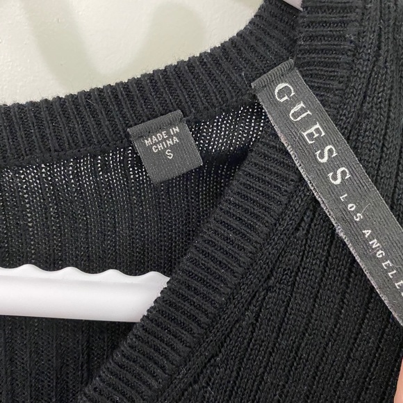 6 Hr. Sale Guess V Neck Sweater - Picture 3 of 6